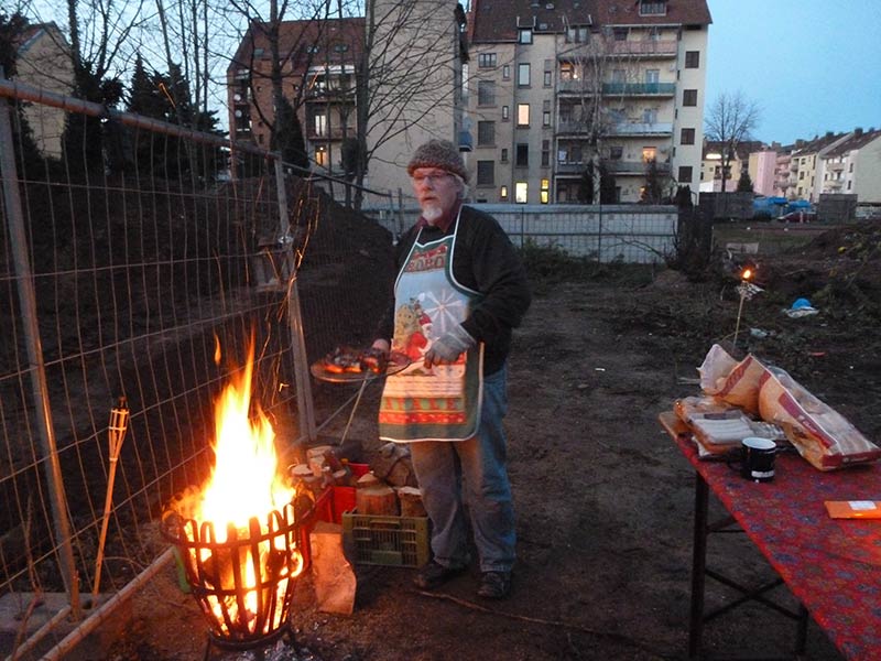 Adventsfeuer im Wittum, 1. Advent 2015